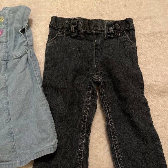 Cute toddler denim outfit top size 2T pants 18 months (Seller ID 1) - Picture 4 of 5